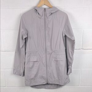 Calia Women’s water replant woven Anorak hooded jacket